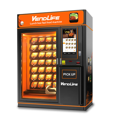 Vendlife Hot Food Vending Machines 4.7KW 2.29m Height Healthy Eating