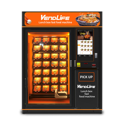Vendlife Hot Food Vending Machines 4.7KW 2.29m Height Healthy Eating