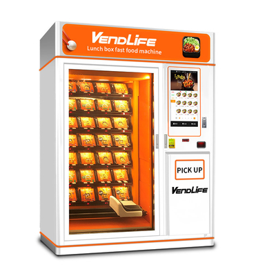 Vendlife Hot Food Vending Machines 4.7KW 2.29m Height Healthy Eating