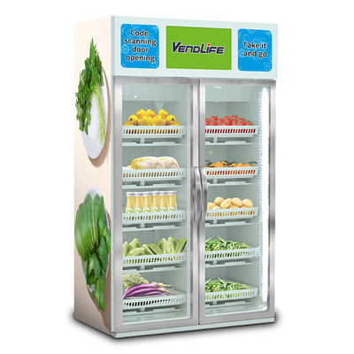 0.5KW Smart Vending Machine Screen Free MDB System Multifunctional