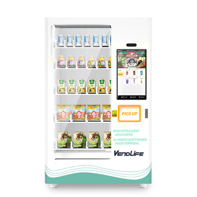smart Elevator Vending Machine 0.38T Net Weight MDB System 3G 4G Wifi Supported