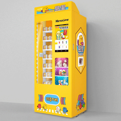 WIFI Blind Box Vending Machine With Showroom Elevator Direct Push Aisle POP Mart Box