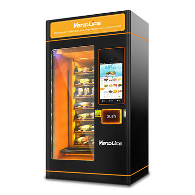 2021  Newly Freshly Vegetables And Fruits Automatic Drink Vending Machine For Shopping Mall And Market