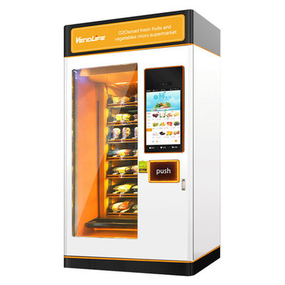  Fresh Food Vending Machines 3G Network Connected 120pcs Capacity