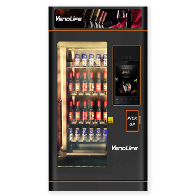 220V Wine Vending Machines  , 900W Moet Alcoholic Drink Vending Machine